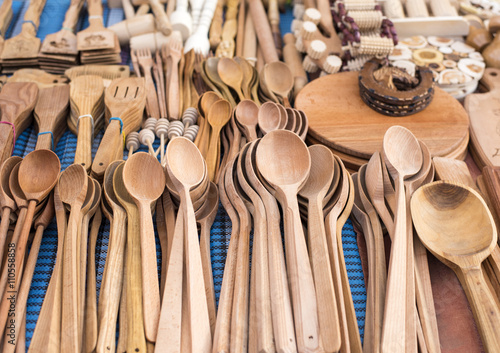 Handmade  wooden  utensils