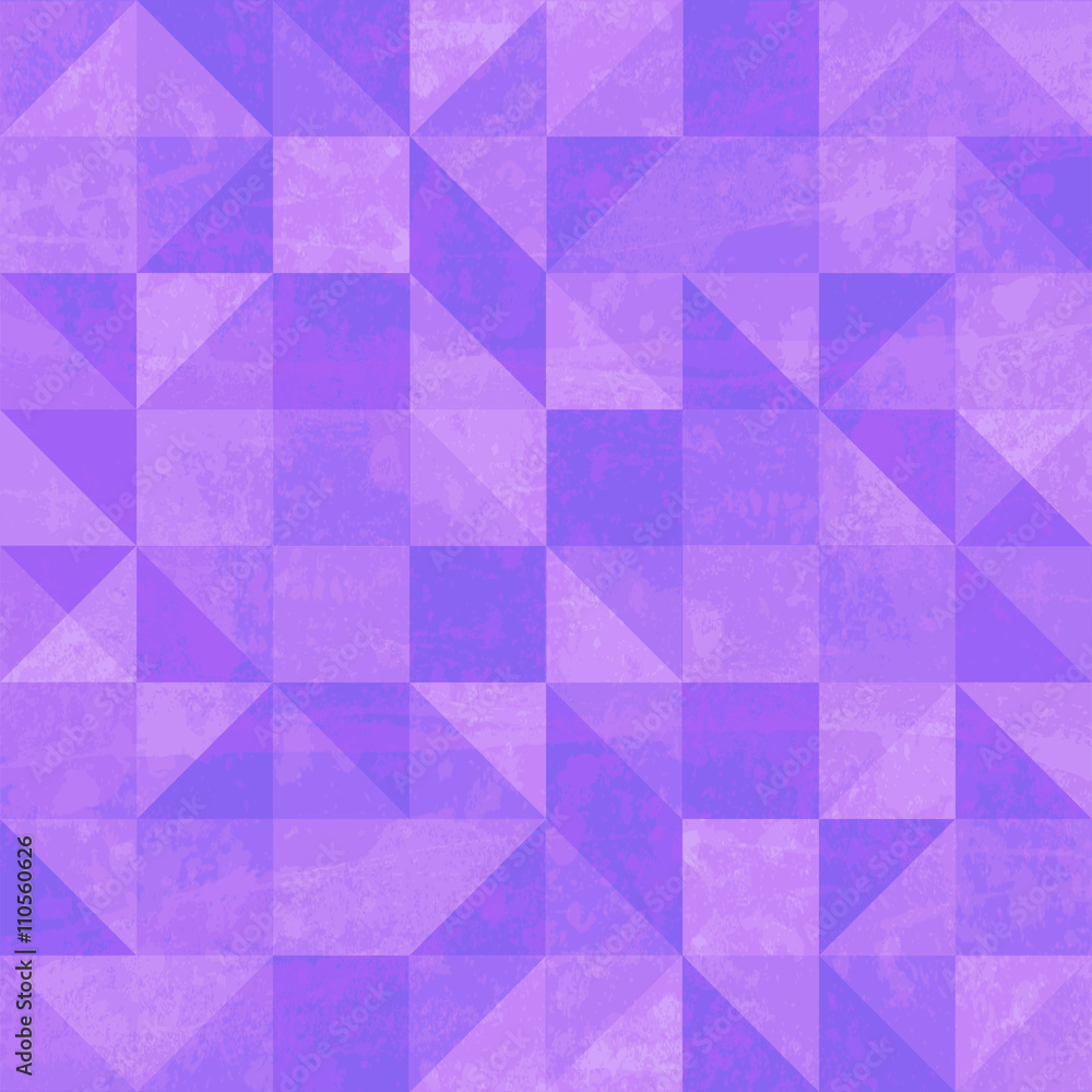 Obraz premium Violet geometric pattern1