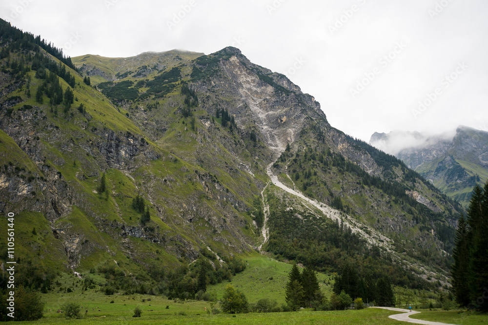 Hiking trail in Oytal / Bavaria
