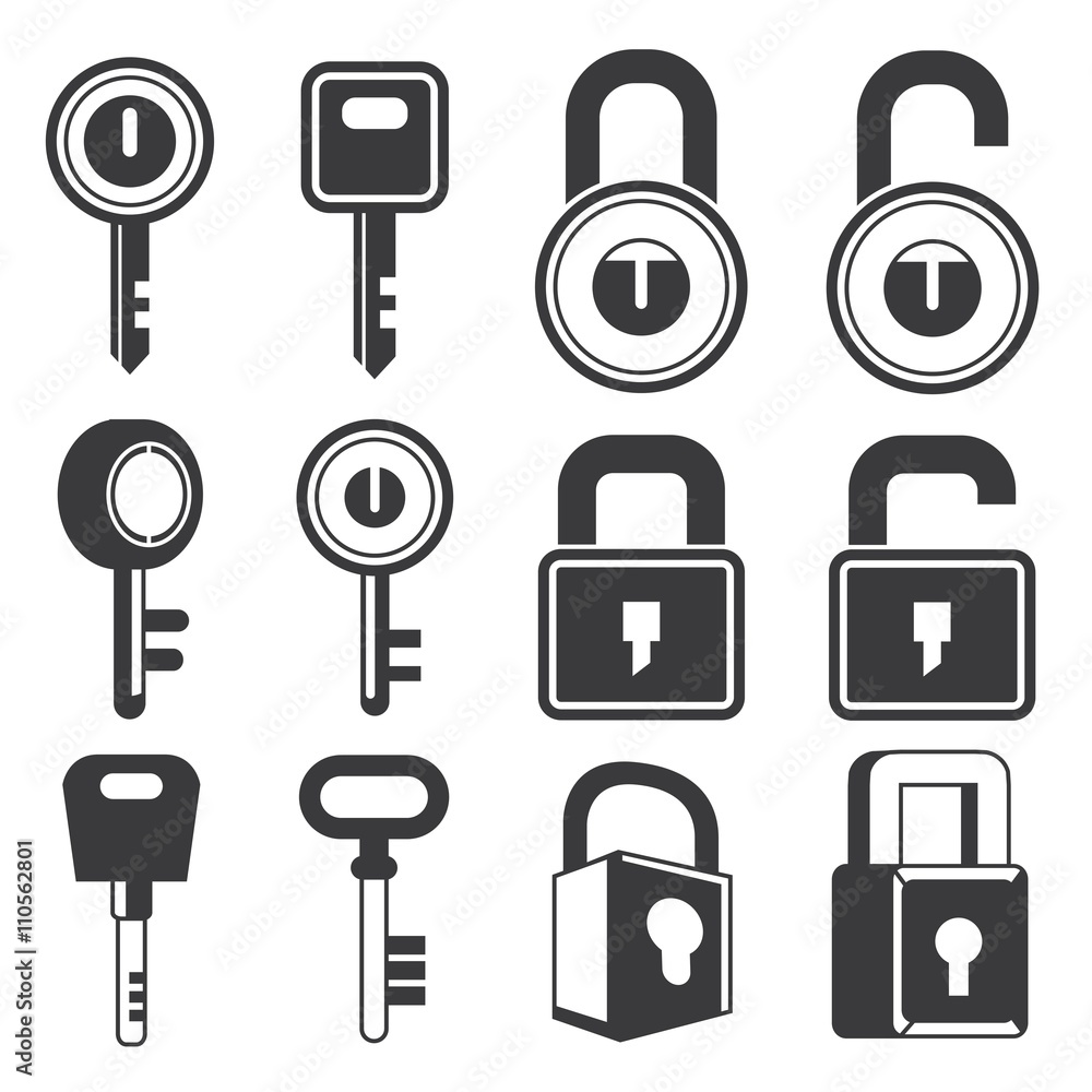 key icons key icons