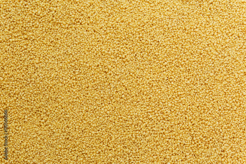 Fresh Close up Cous-cous background, texture. view from top. photo