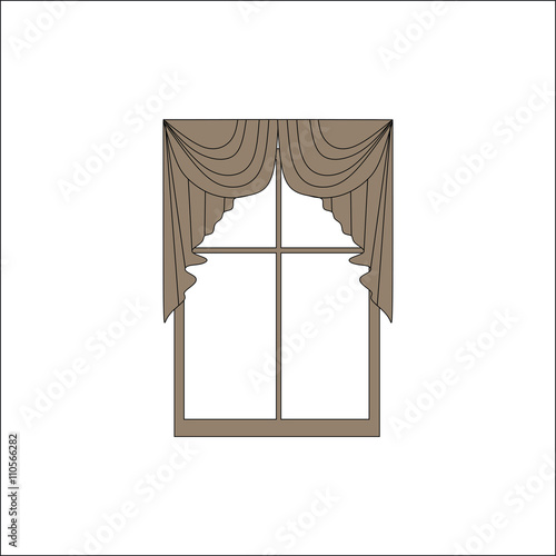  interior textiles. window decoration. curtains.
