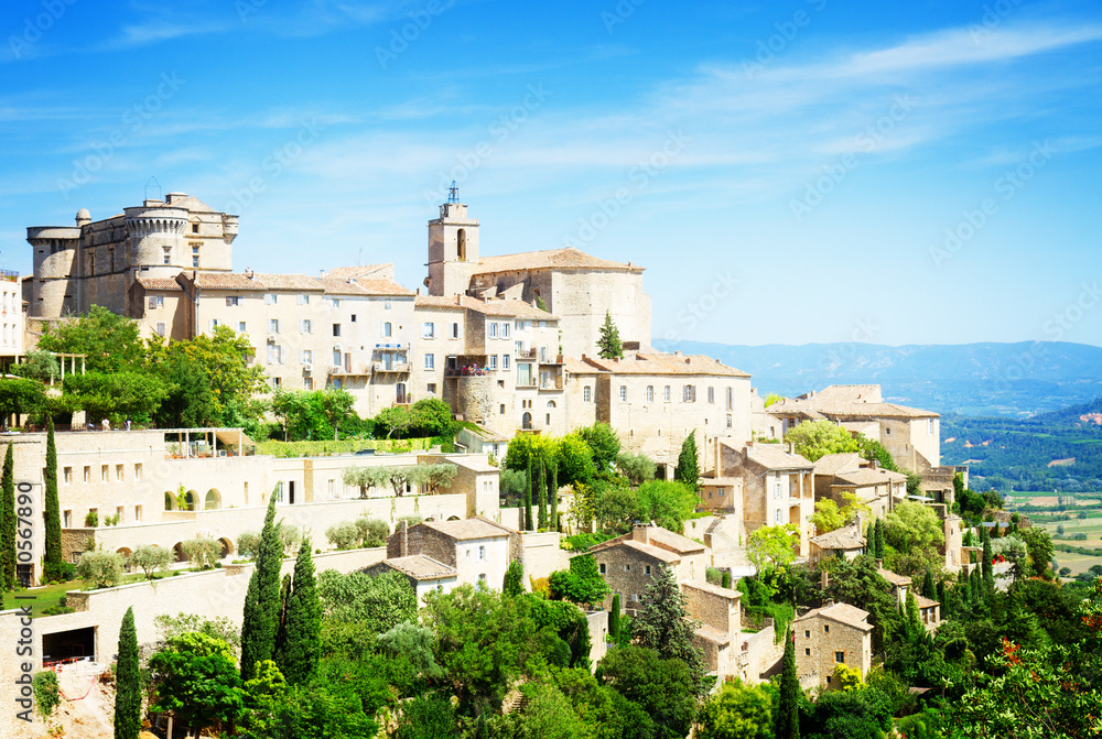 Fototapeta premium panorama of Gordes