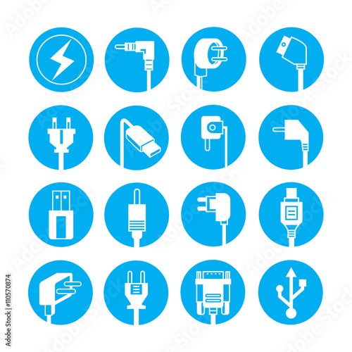 plug icons