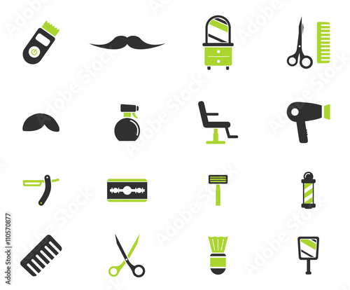 Barbershop simply icons