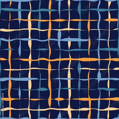 Seamless decorative vector background with cage. Print. Cloth design, wallpaper. 