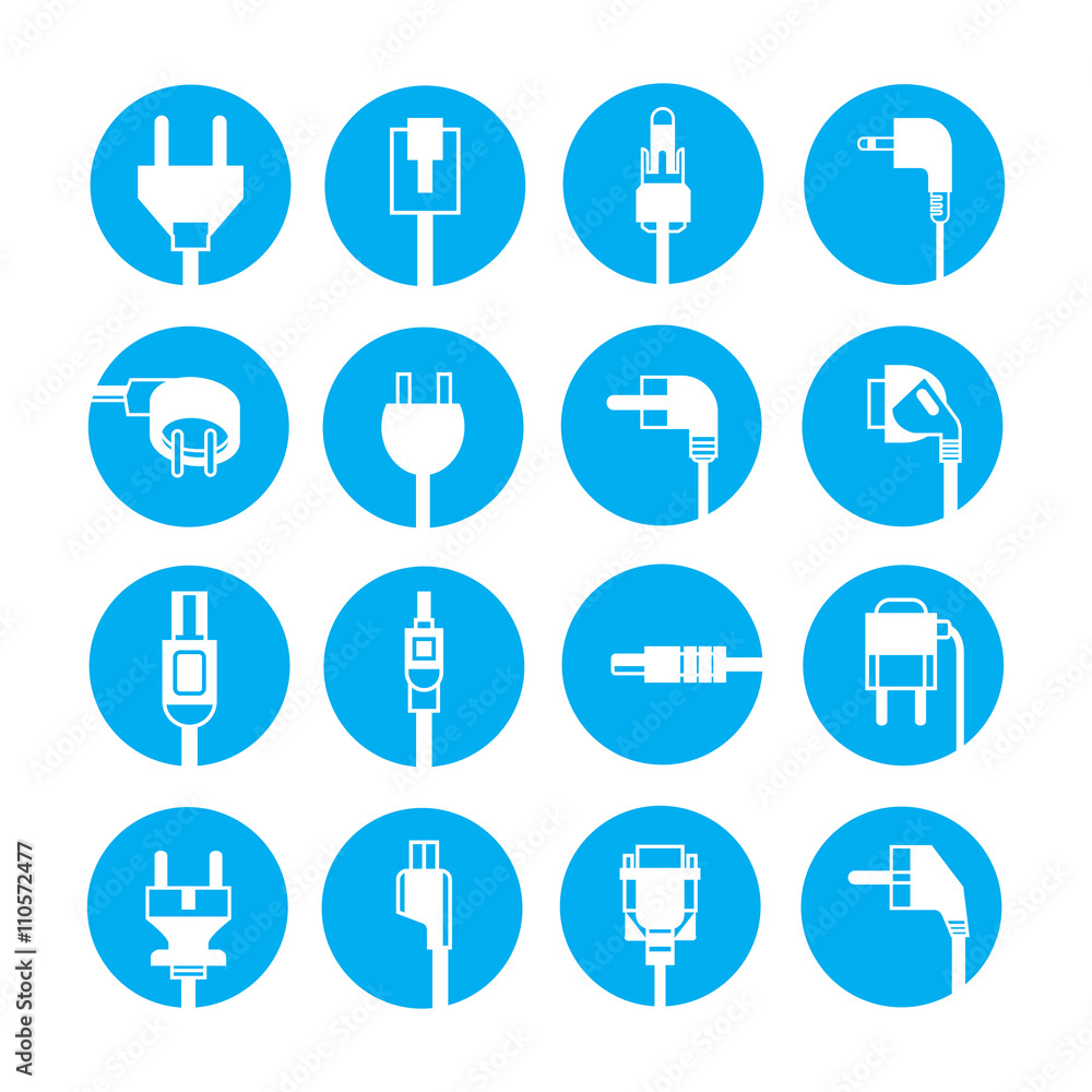 plug icons plug icons