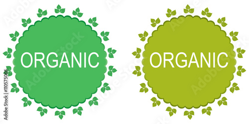 Organic icon. Vector.