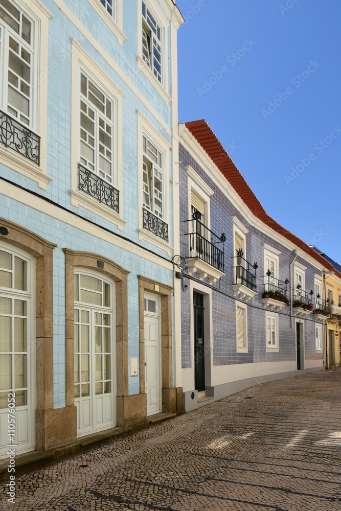 Architecture in Aveiro, Beiras region, Portugal
