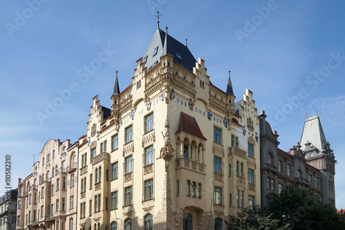 Ministry of Local Development Art Nouveau building located in Pr