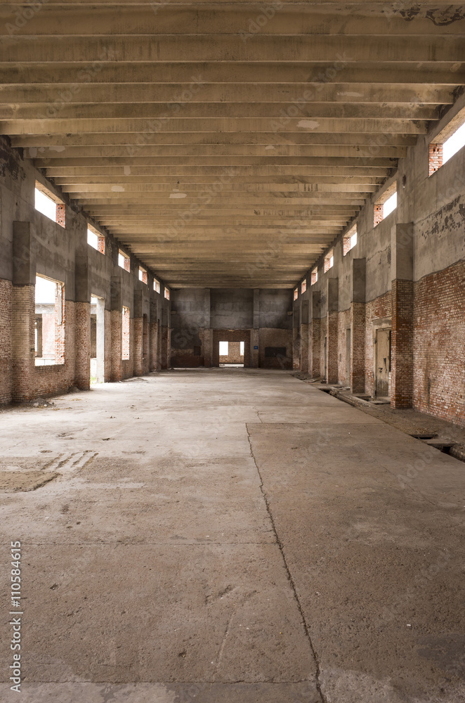 Obraz premium Abandoned Factory Building