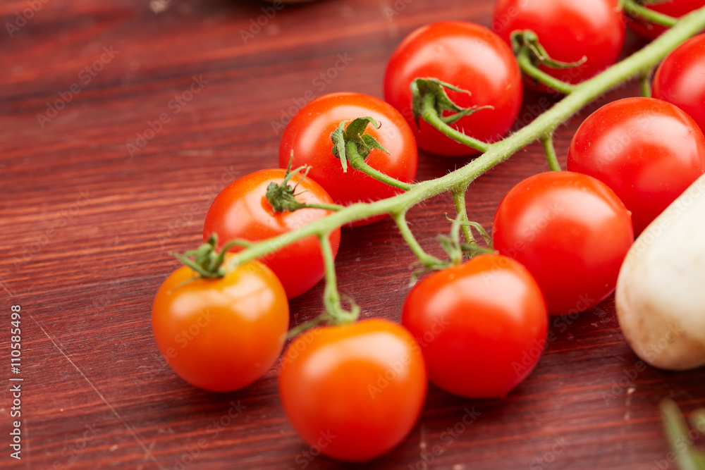 cherry tomatoes and mushrooms cherry tomatoes and mushrooms