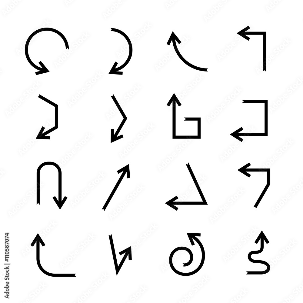 arrow icons arrow icons