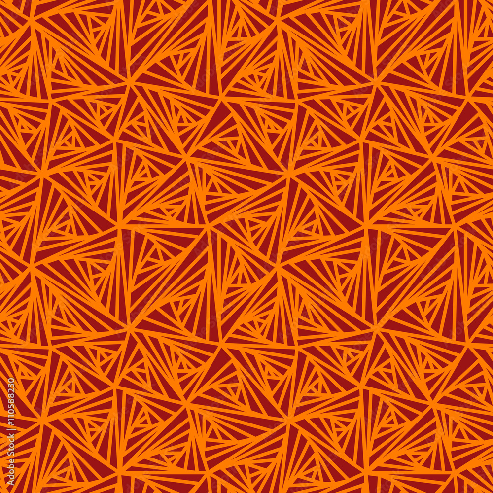 Seamless Red Geometric Striped Pattern. Vector Background Seamless Red Geometric Striped Pattern. Vector Background