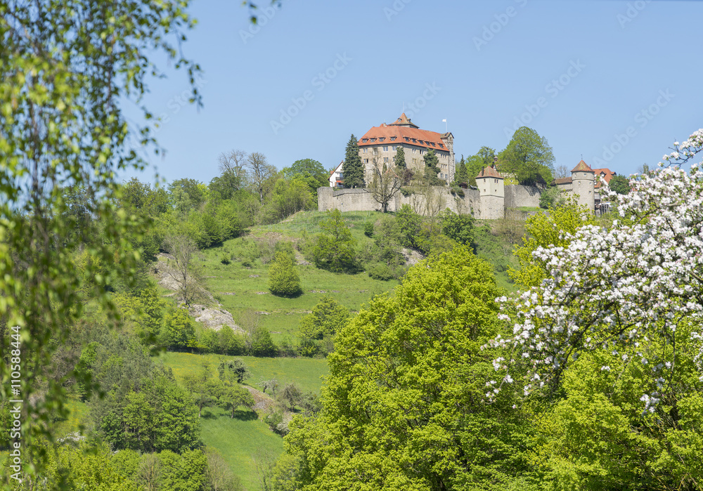 Stetten castle in Hohenlohe