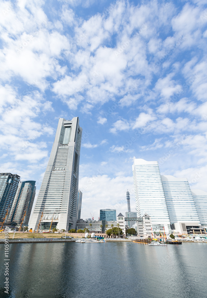 Naklejka premium Yokohama city