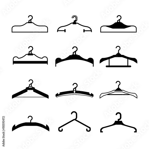 cloth hanger icons