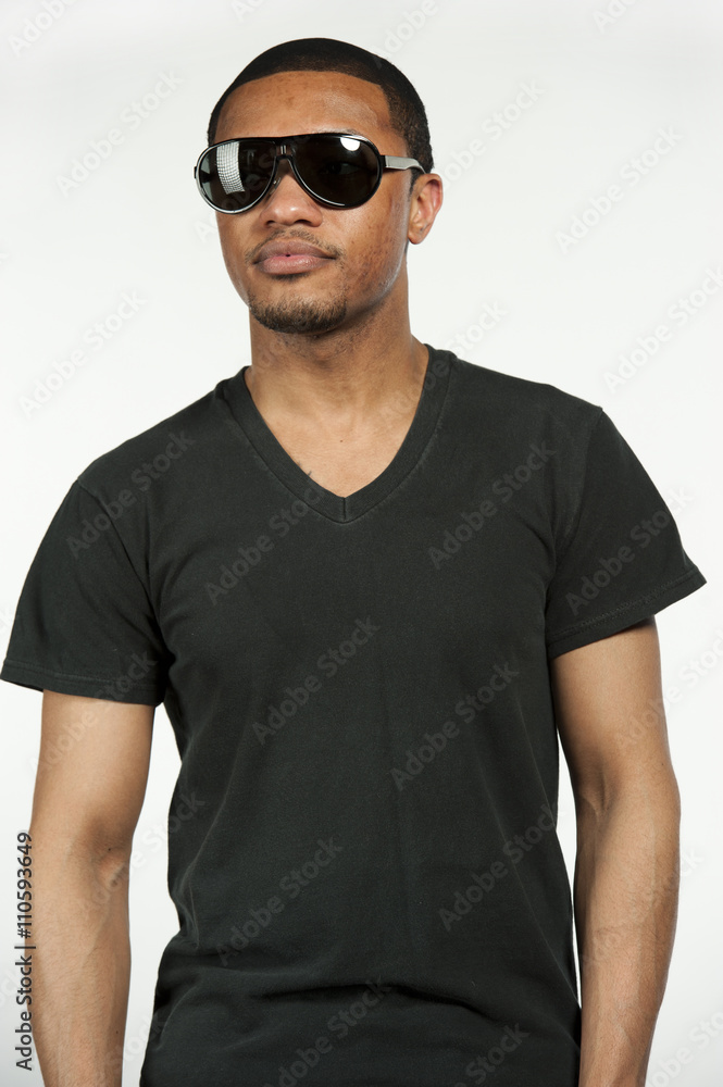 Fototapeta premium Hip African American Male
