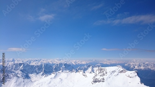 Berge Schneelandschaft Alpin