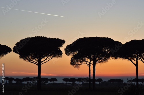 Sunset in Jesolo