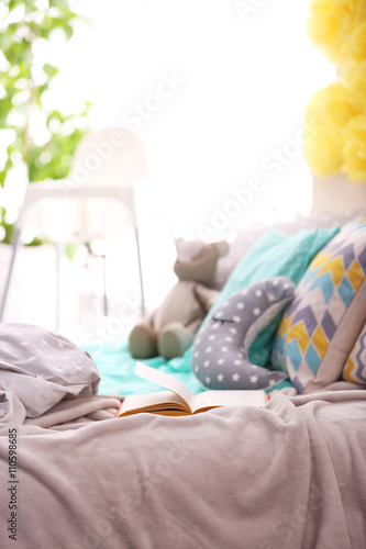 Modern interior of the child's bedroom