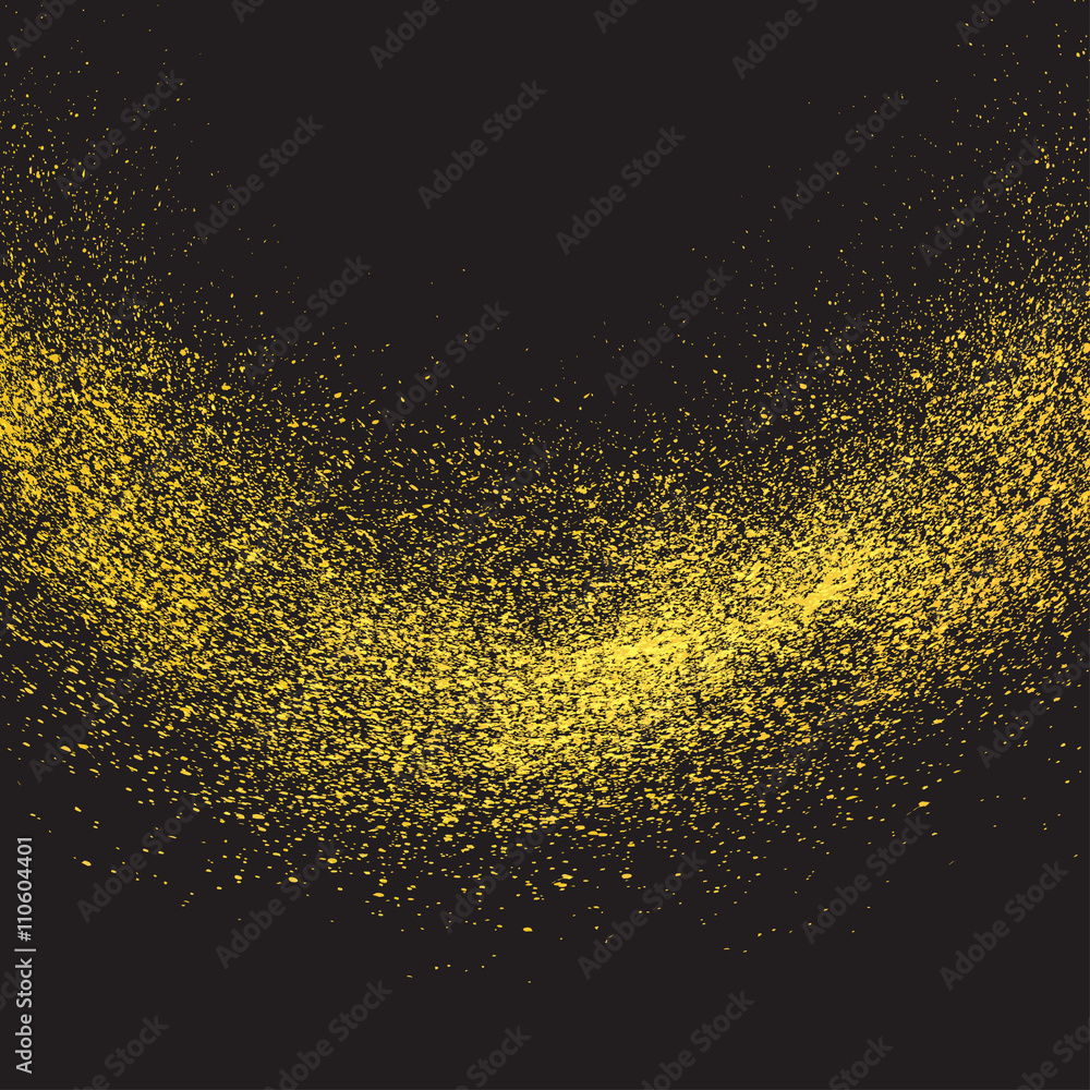 Vector gold glitter texture . Design element golden explosion . Vector gold glitter texture . Design element golden explosion .