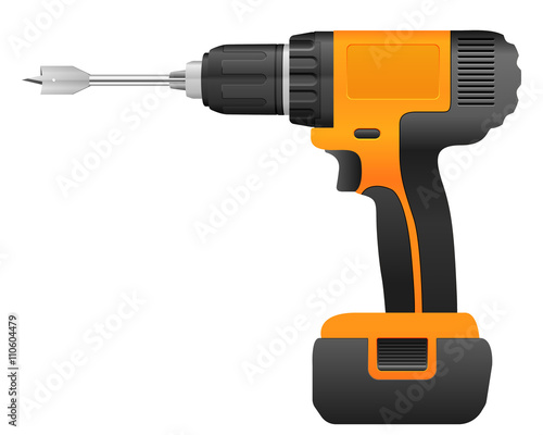 Electric drill and bit