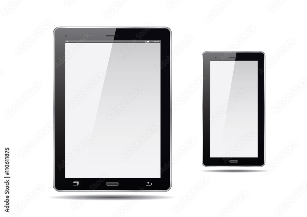 Tablets and smart phone. Vector Illustration. Tablets and smart phone. Vector Illustration.