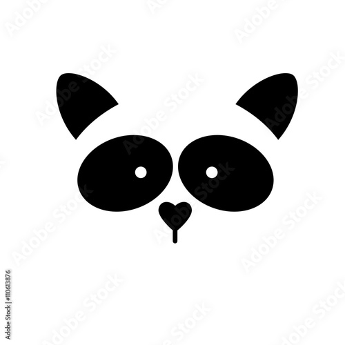 raccoon animal template