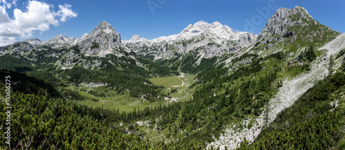 Panorama of Triglav photo