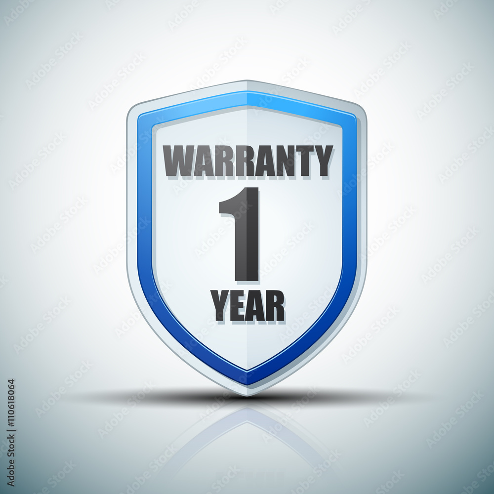 1 Year Warranty shield 1 Year Warranty shield