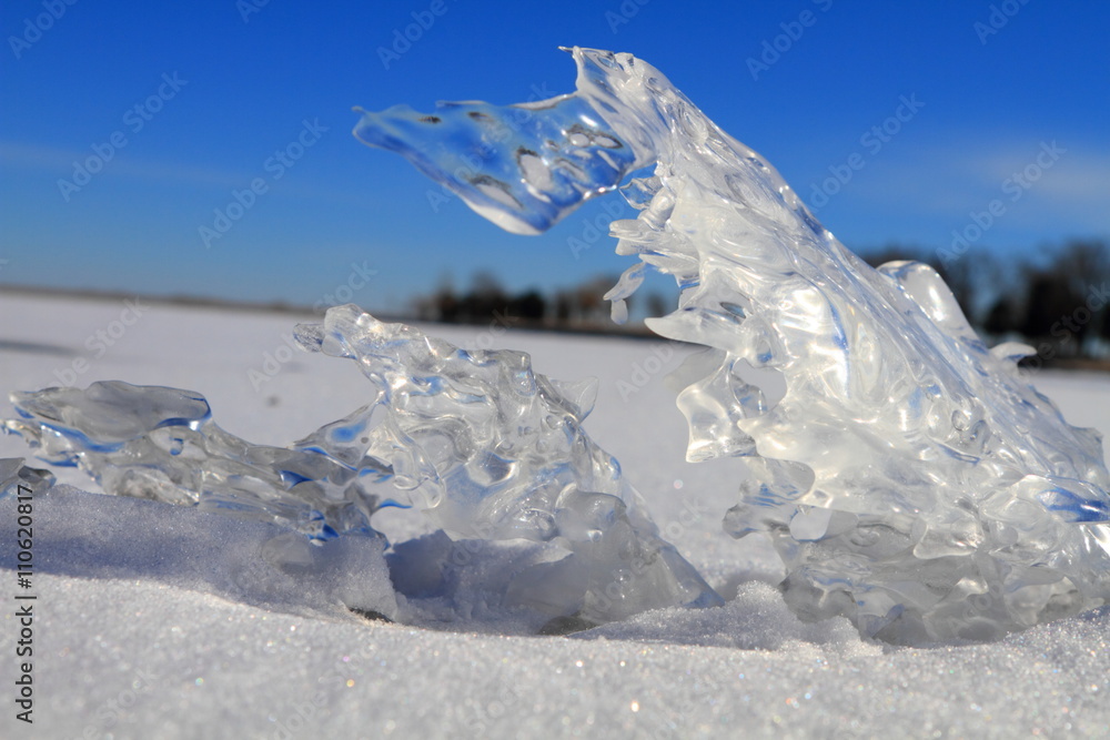 Ice fragment