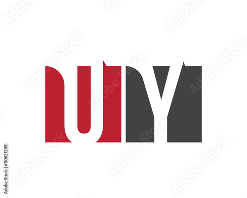 UY red square letter logo for young, yacht, yogurt, year, you