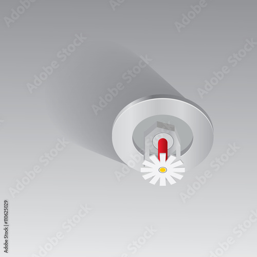 Fire Sprinkler Life Safety Vector