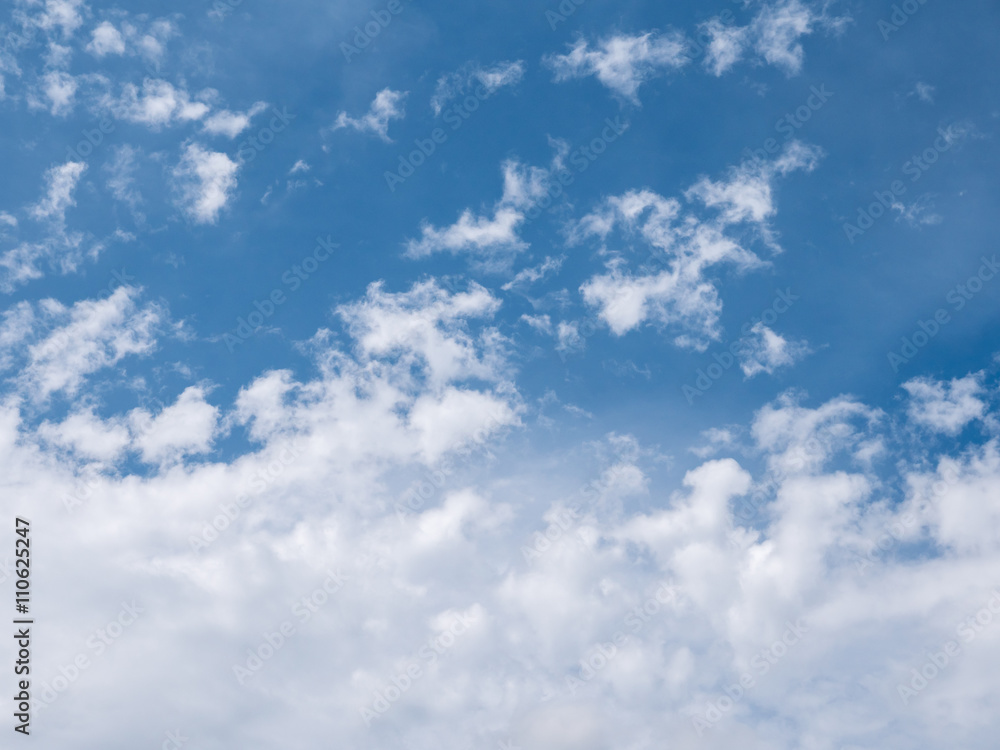 Fototapeta premium clouds in the blue sky