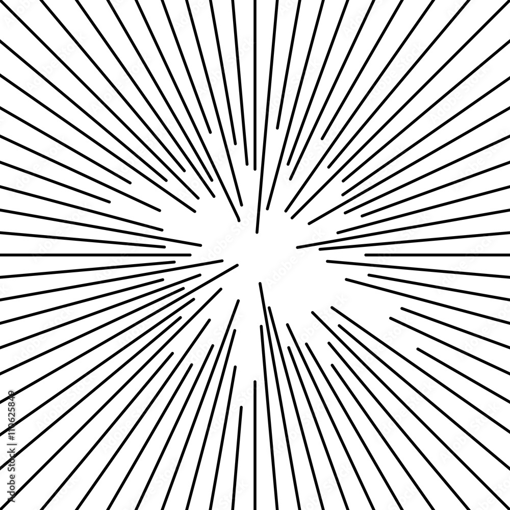 Obraz premium Abstract rays