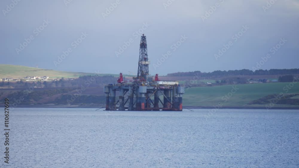 Semi Submersible Oil Rig during raining at Cromarty Firth in Invergordon, Scotland
Semi Submersible Oil Rig during raining at Cromarty Firth in Invergordon, Scotland