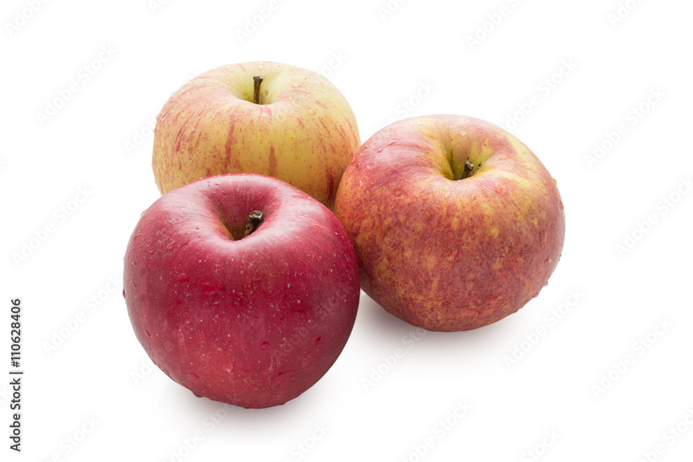 fresh apple on white background with clipping path fresh apple on white background with clipping path