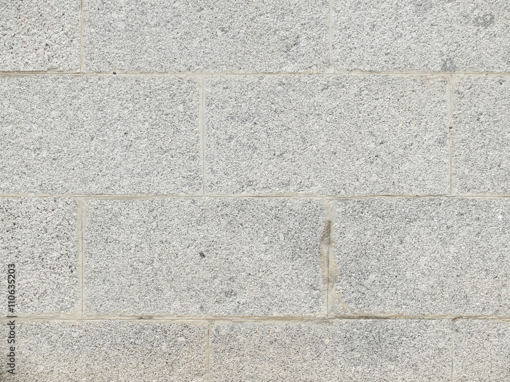 Obraz premium Many gray cobblestones floor