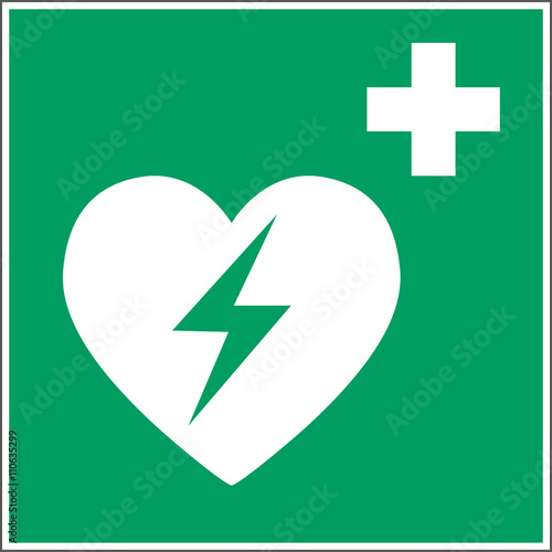 Defibrillator Erste Hilfe Herz 