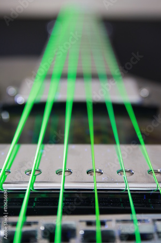 Gutar with green strings photo