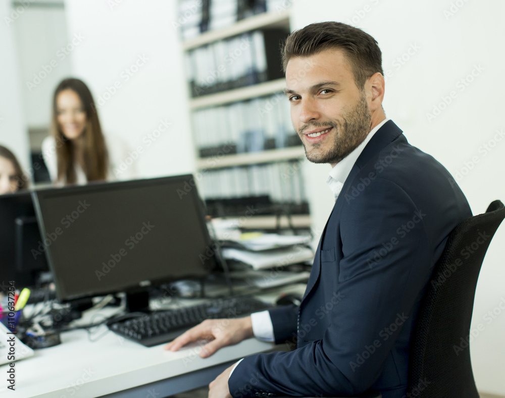 Man in the office Man in the office