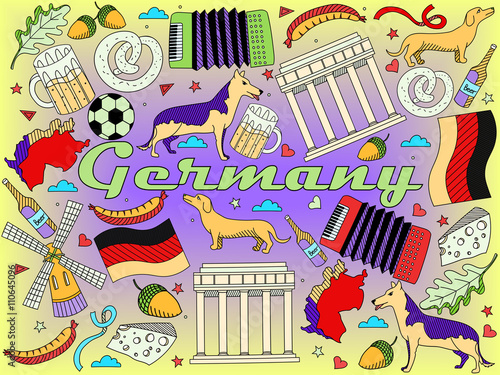 Germany vector illustration