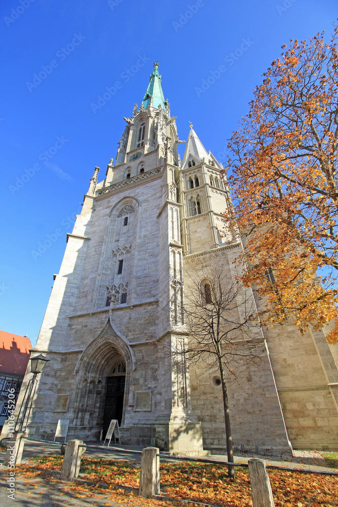 Mühlhausen: Marienkirche/Müntzergedenkstätte (Thüringen)