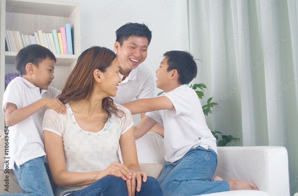 Asian family Asian family