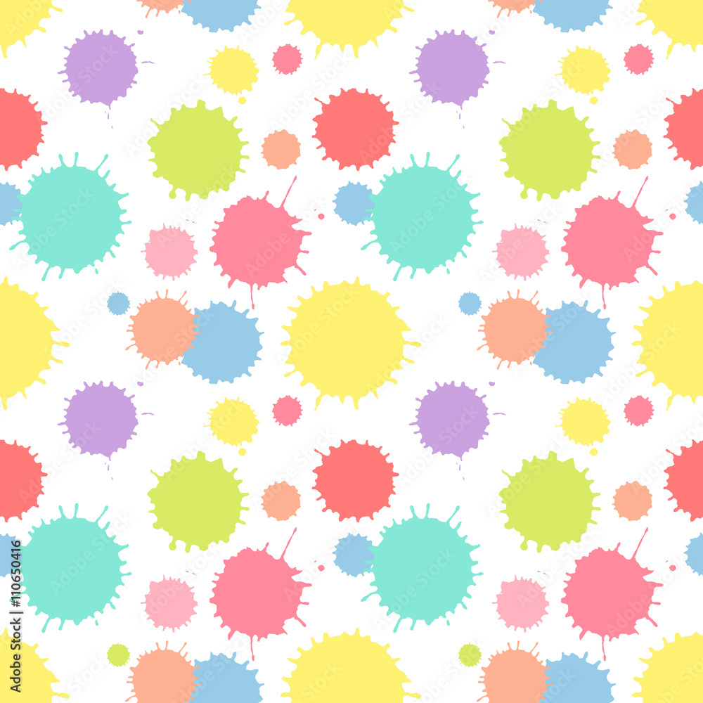 Seamless patterm with painted splash texture Seamless patterm with painted splash texture