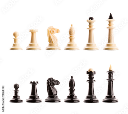 Wallpaper Mural Chess figures isolated Torontodigital.ca