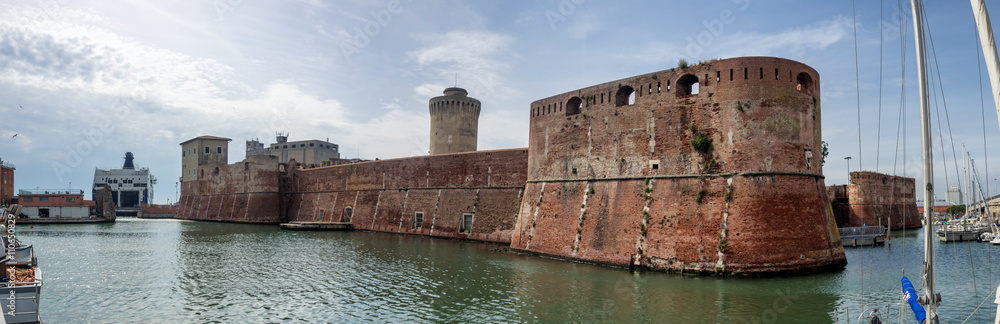 Fortezza Vecchia in Livorno, Italy