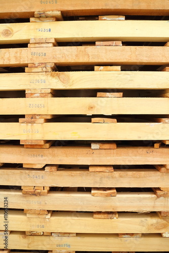 wood pallet detal