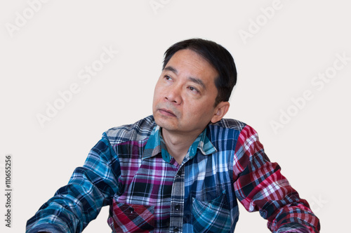 Middle Aged Guy In Anxious
